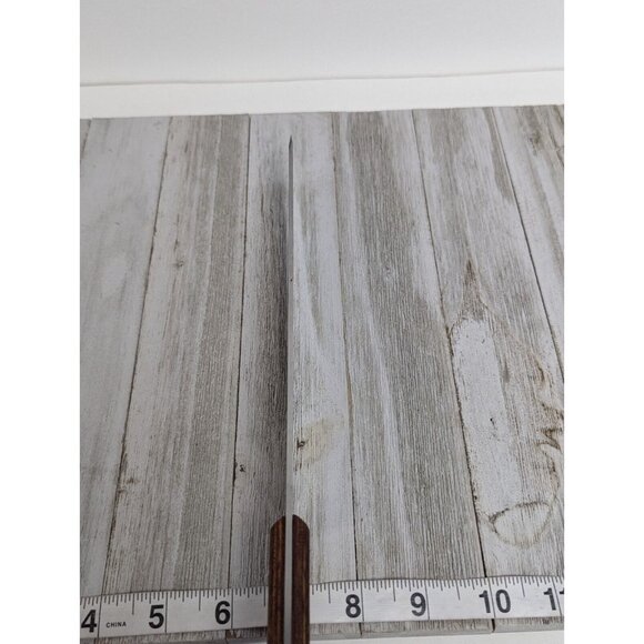 Used Maxam Chef's Knife 9" Stainless Blade Wood Handle - Picture 10 of 10